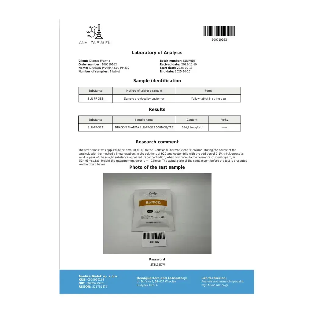 SLU-PP-332 500 mcg