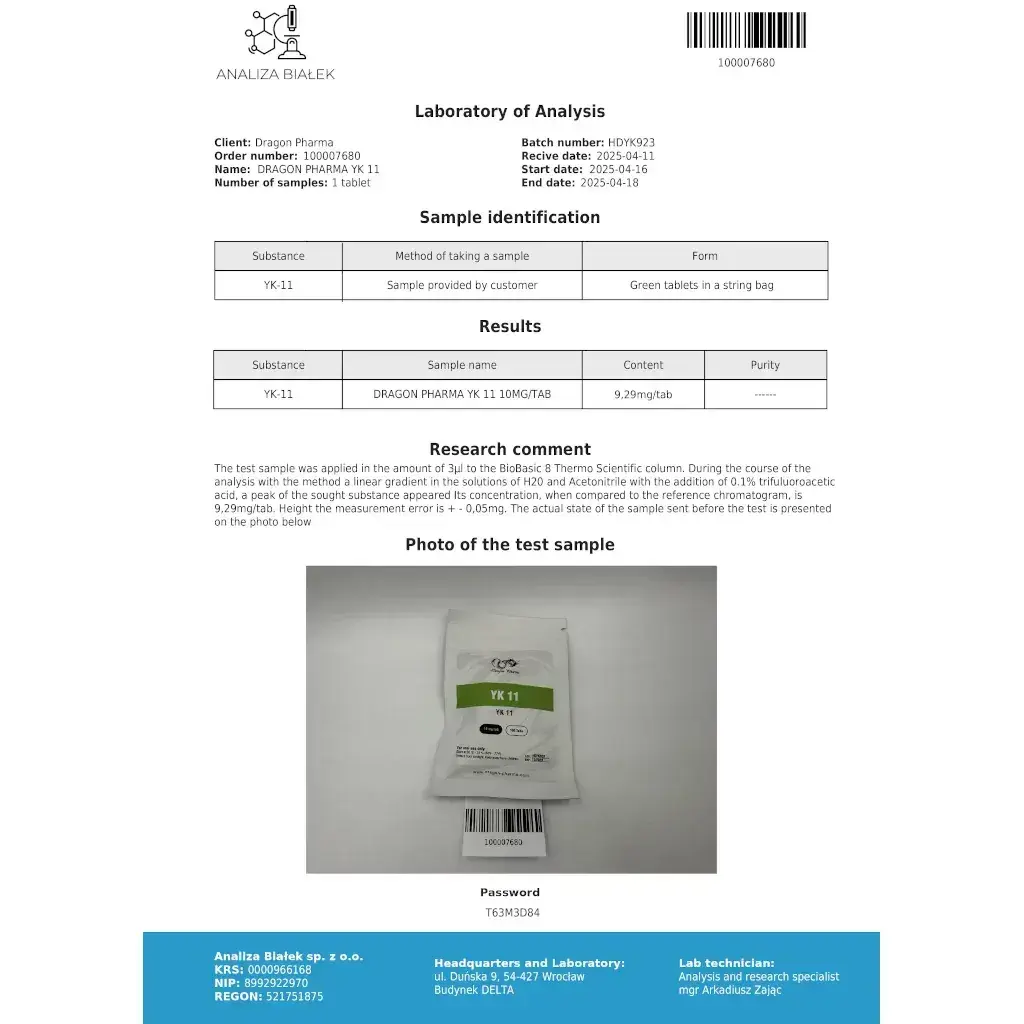 YK 11 10 mg